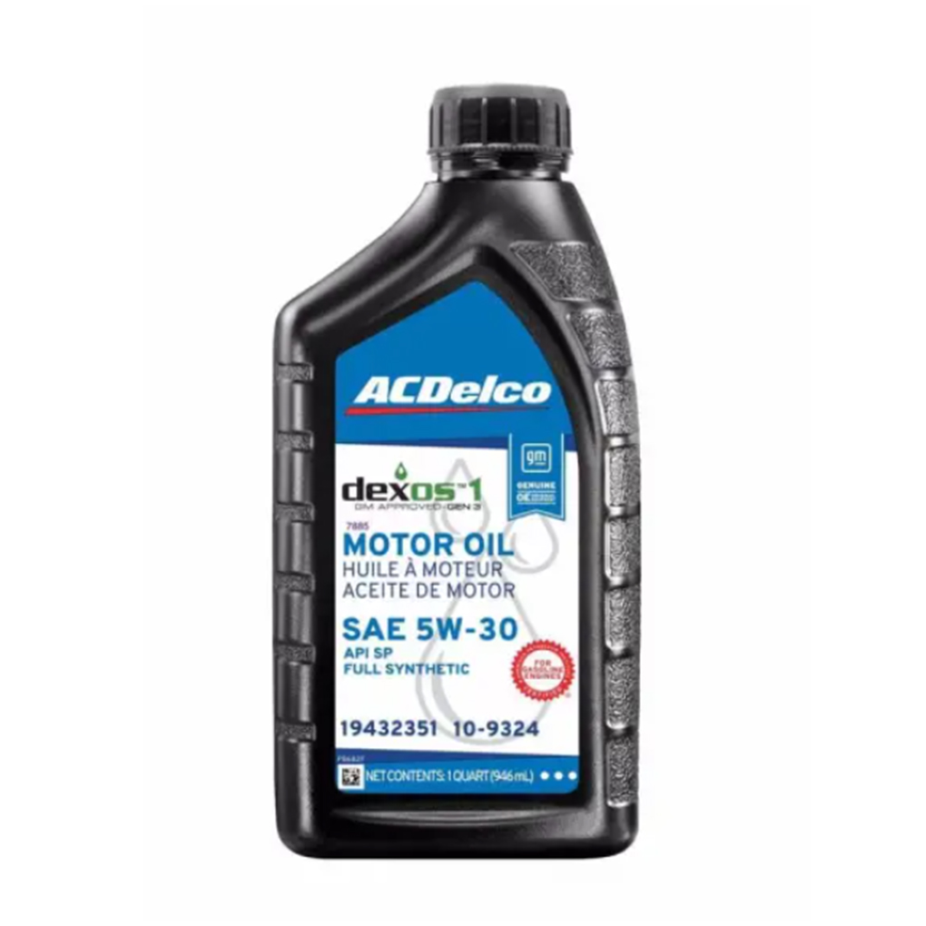 ზეთი ძრავის 5W30 DEXOS 1 (946ml) (ACDELCO)