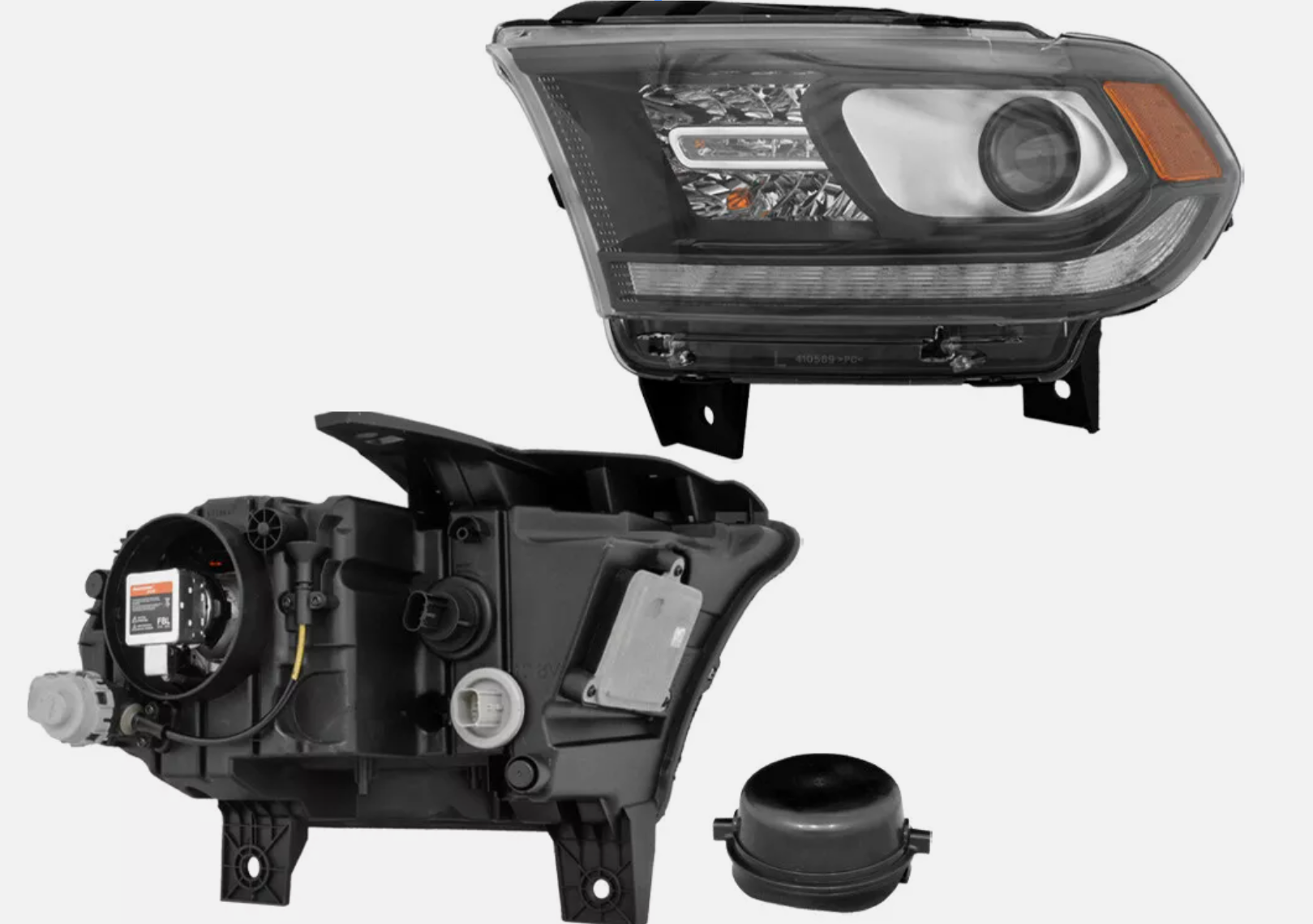 ფარი DURANGO 2016-2020 წინა მარცხენა ჰალოგენური+LED ნათებით