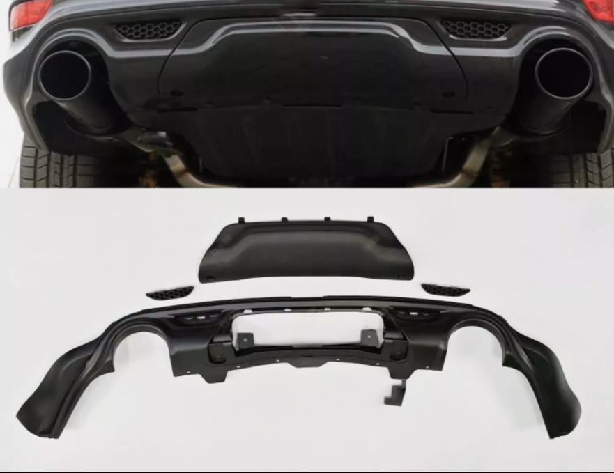 ბამპერის G.CHEROKEE 2011-2021 დიფუზორი უკანა (2 მაყუჩიანი) (SRT) 