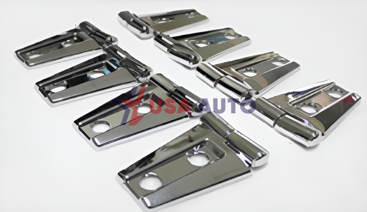 კარის WRANGLER JK პეტლის ხუფი ნიკელი (4 კარიანი) კომპლექტი