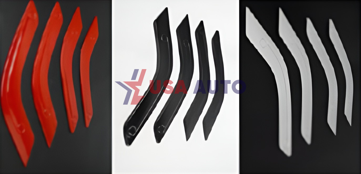 ხუფი WRANGLER JK კარის შიდა სახელურის გასაფორმებლად წითელი (4 კარიანი) კომპლექტი