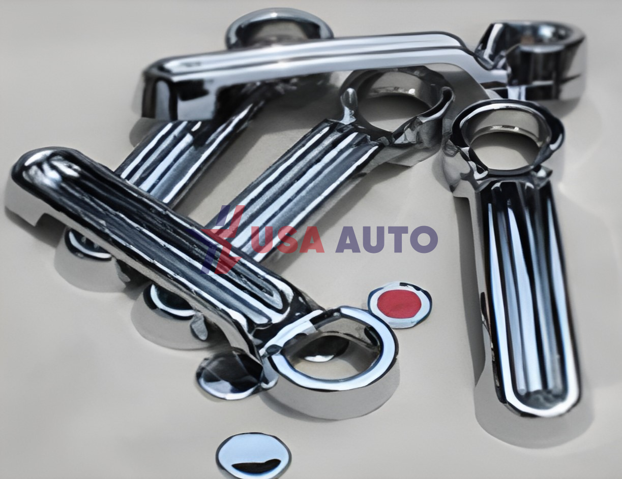 ხუფი WRANGLER JK კარის სახელურის ნიკელი (4 კარიანი) კომპლექტი 5ც