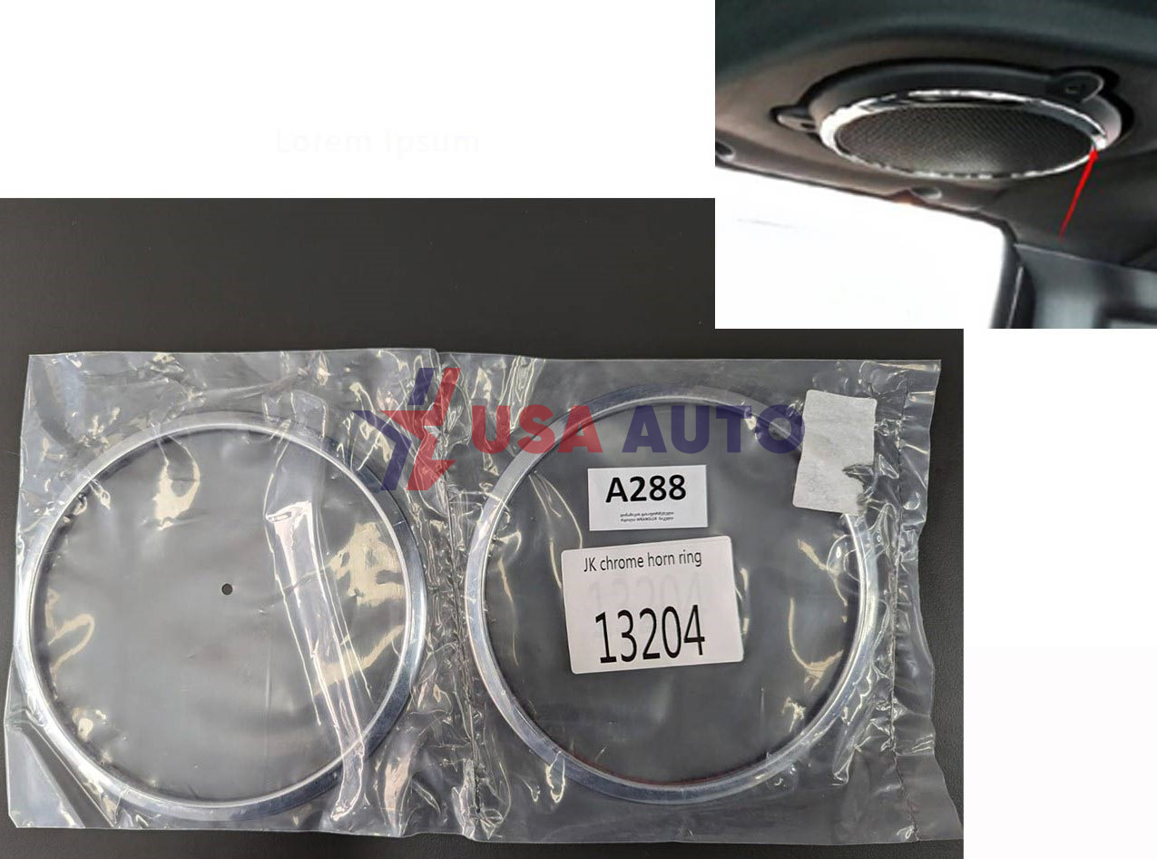 დინამიკის WRANGLER გასაფორმებელი რგოლი  ნიკელი