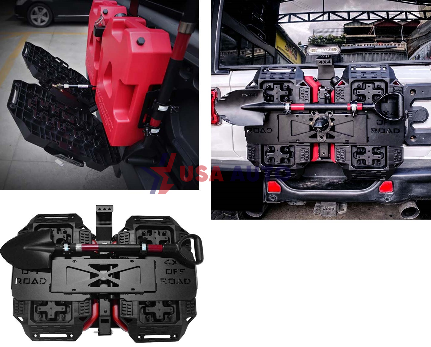 საბარგულის ინტეგრირებული აღჭურვილობა WRANGLER 2007-2022 გარე