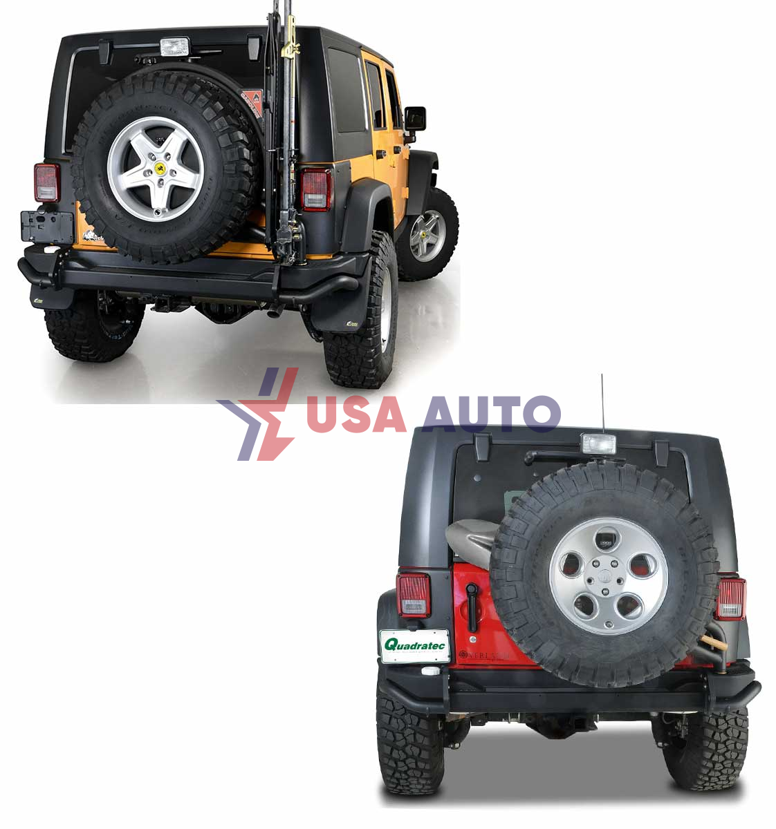 ბამპერი WRANGLER GLADIATOR 2018-2022 სენსორით უკანა