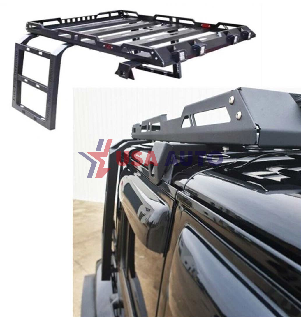 საბარგული WRANGLER 2018-2022 სახურავის (4 კარიანი) რკინა (კიბით)