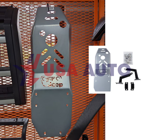 დამცავი WRANGLER 2018-2022 ძრავის ალუმინის უკანა