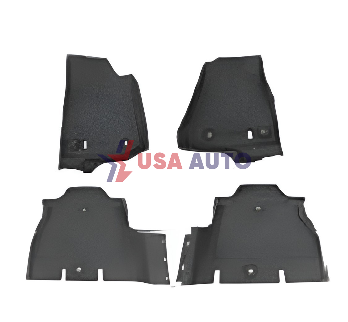 საფენი WRANGLER 2018-2022 სალონის რეზინა (4 კარიანი) კომპლექტი (TPE)