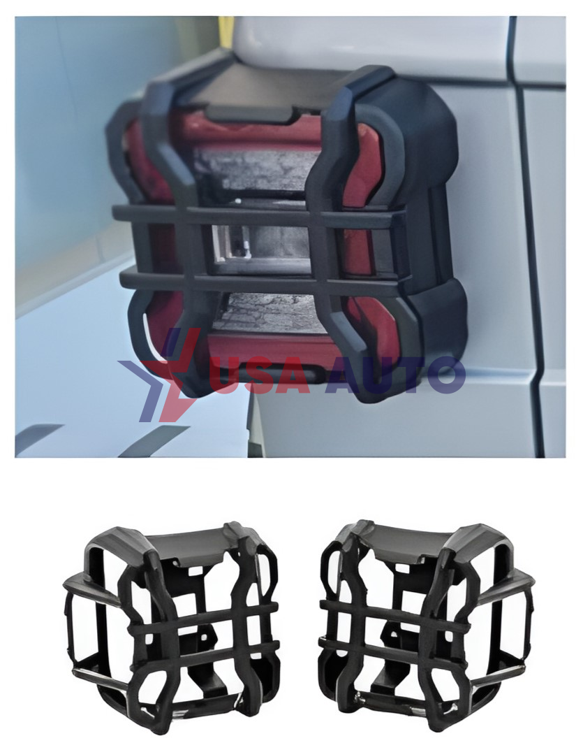 ხუფი WRANGLER 2018-2022 JL დამცავი მაშუქის უკანა, ალუმინი (კომპლექტი-2ც) (RUGGED RIDGE)