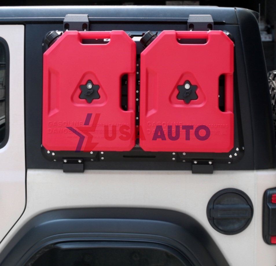 მინის WRANGLER 2018-2022 ინტეგრირებული აღჭურვილობა უკანა მარცხენა (წითელი 2 ავზით-7.5ლიტრი )