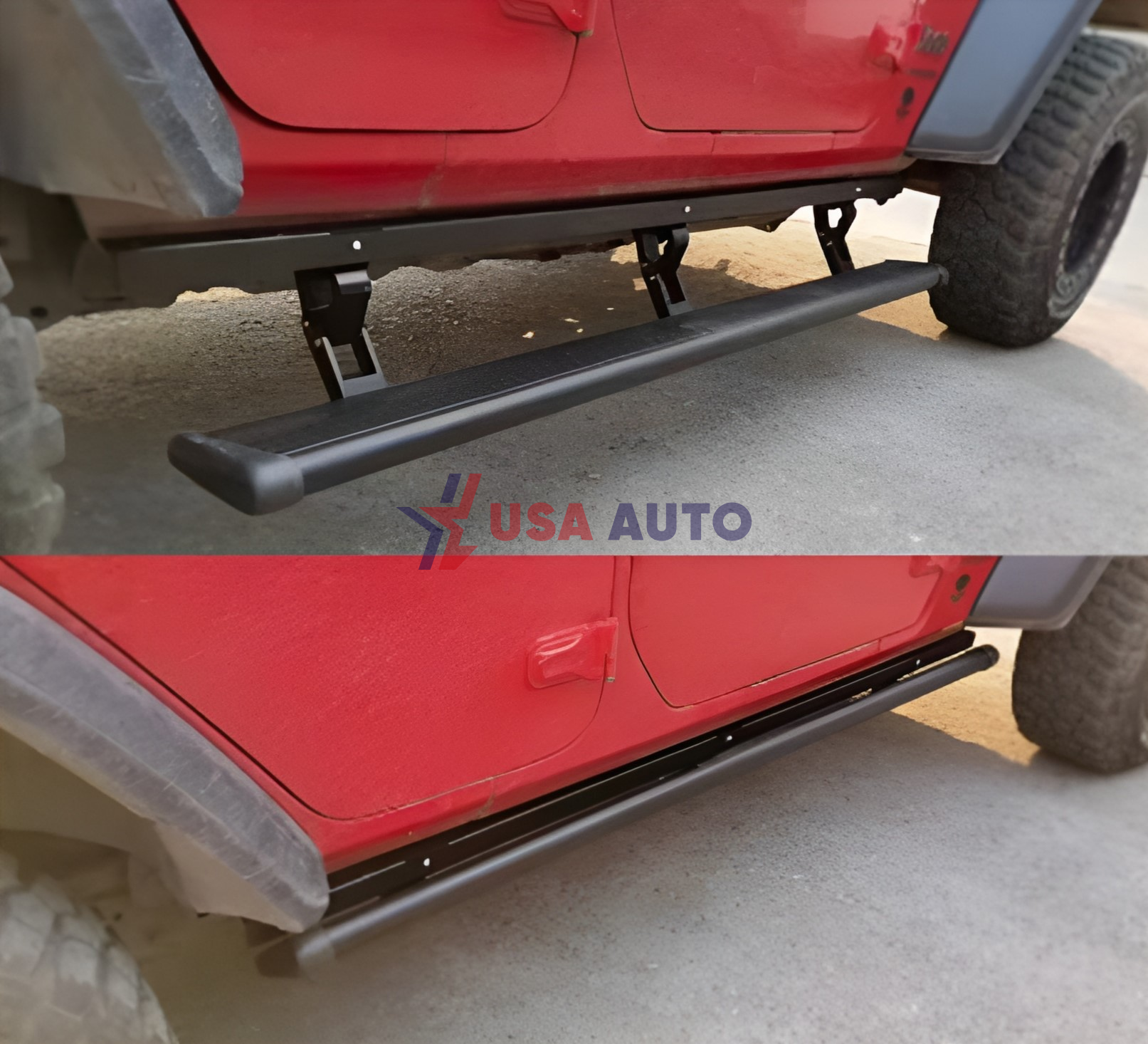 საფეხური WRANGLER 2018-2022 JL ელექტრო (4 კარიანი) (კომპლექტი-2ც) (პაროგი)