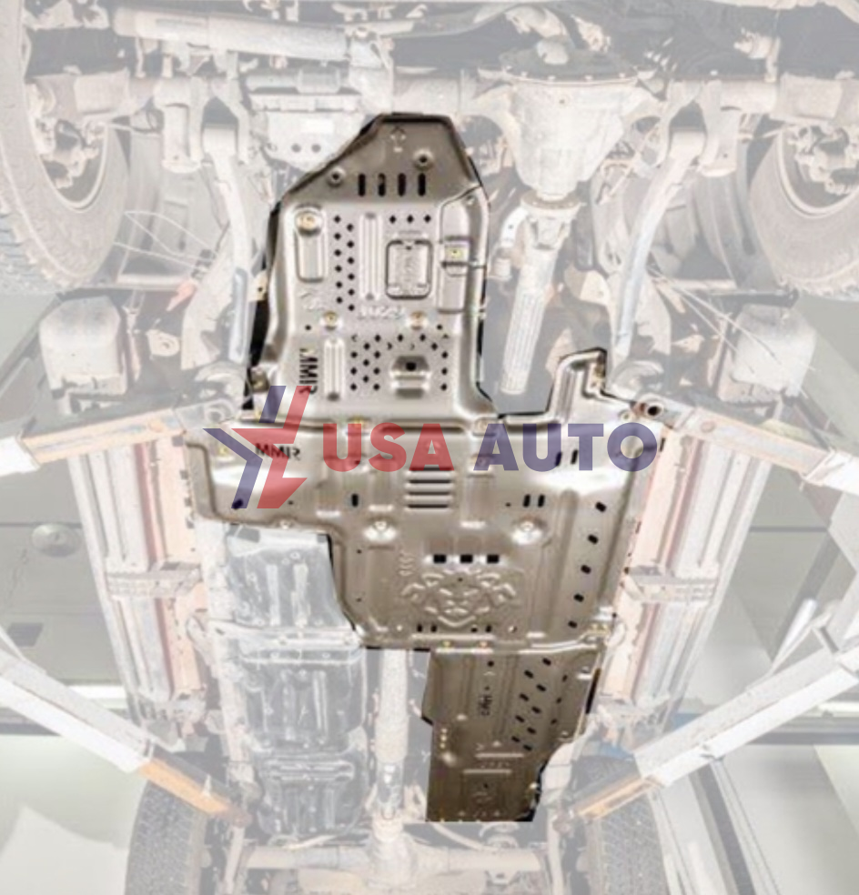 დამცავი WRANGLER 2018-2022 JL ქვედა (გადაცემათა კოლოფის, ძრავის, რაზდატკის) ალუმინი