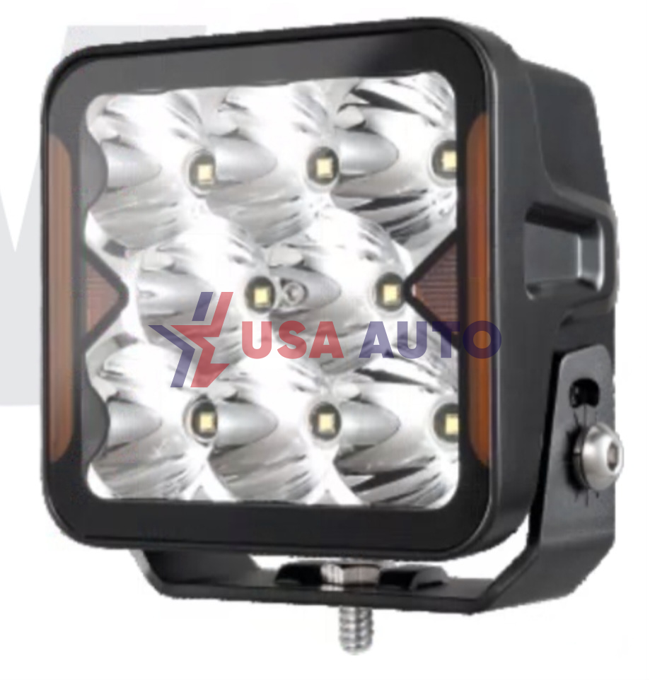 ლედ სანათი 10,16cm სწორხაზოვანი ნათებით (SPOT BEAM) კომპლექტი