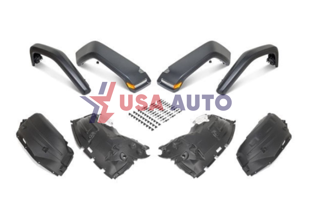 ფრთა WRANGLER 2018-2023 JL JT წინა-უკანა (ფრთის შიდა დამცავებით) კომპლექტი