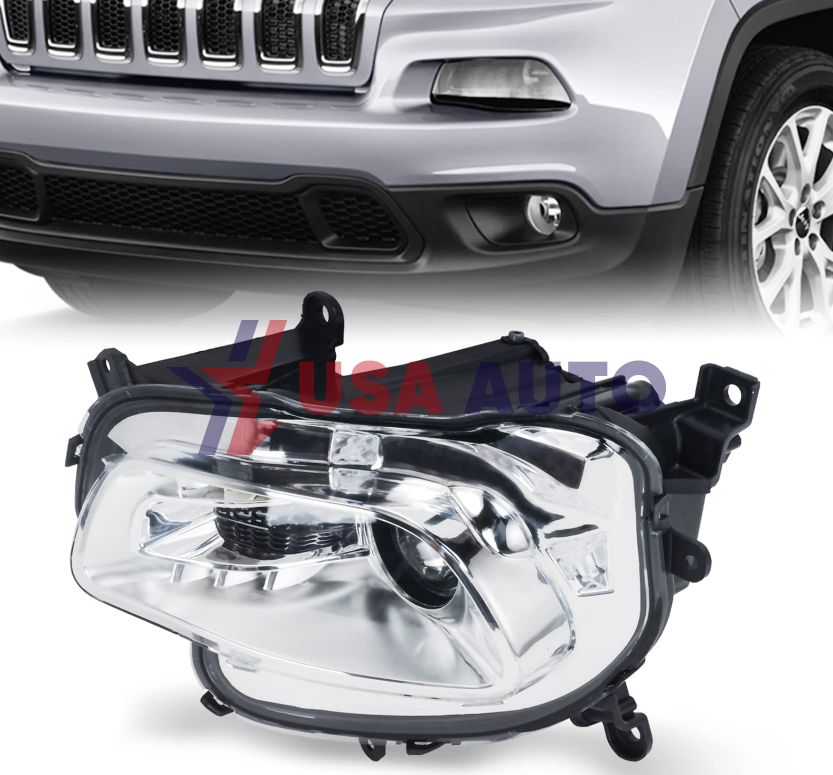 ფარი CHEROKEE 2014-2018 ბამპერის (თეთრი) კომპლექტი ქსენონით