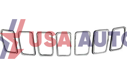 ცხაურის CHEROKEE 2021-2023 რგოლები ზედა  ქრომირებული (კომპლექტი)