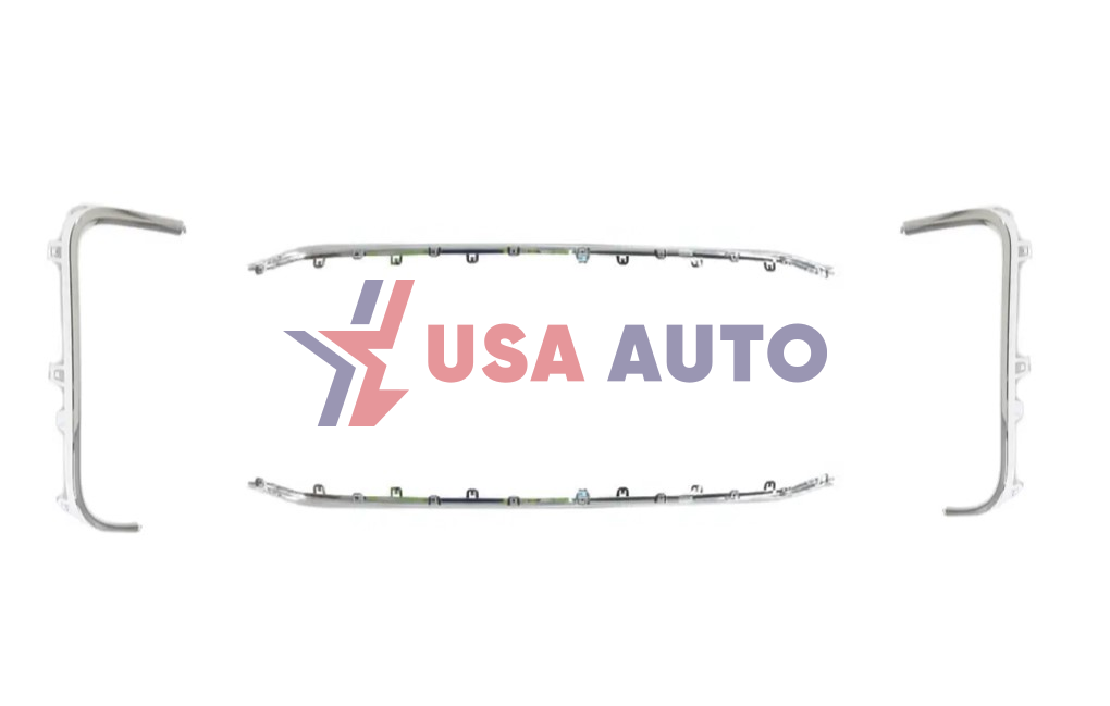 კანტი G.CHEROKEE 2021-2023 ბამპერის კომპლექტი (ქრომირებული)