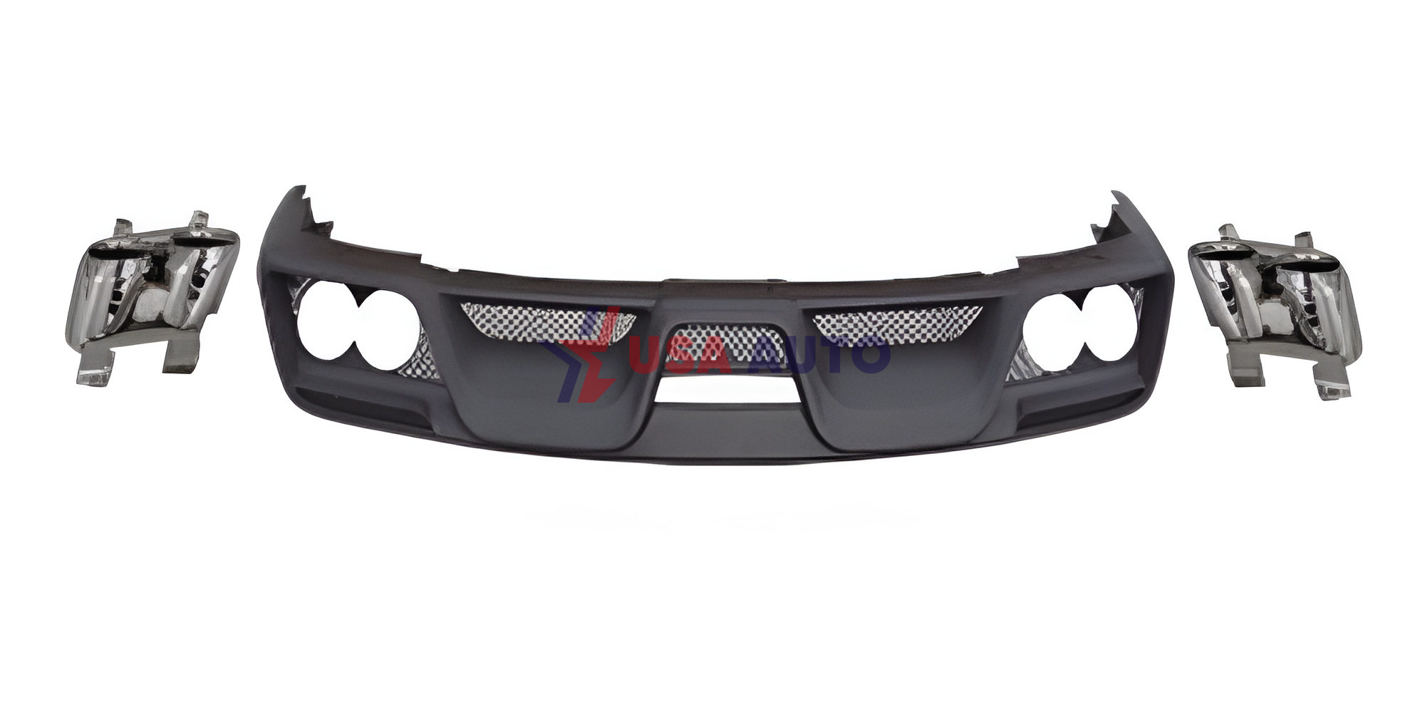 ბამპერის MUSTANG 2015-2017 ქვედა პლასმასი უკანა GT350 (მაყუჩის დაბოლოებით)