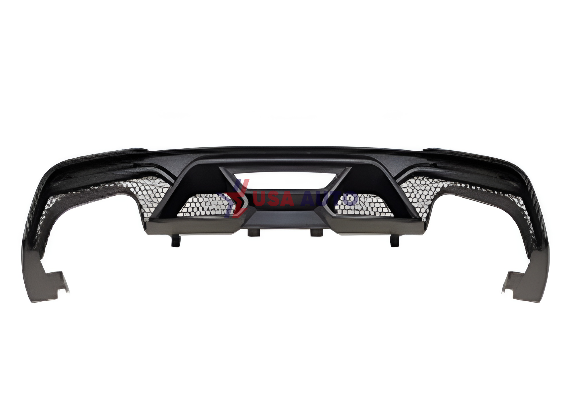 ბამპერის MUSTANG 2018-2022 ქვედა ნაწილი უკანა GT500 გასაფორმებელი