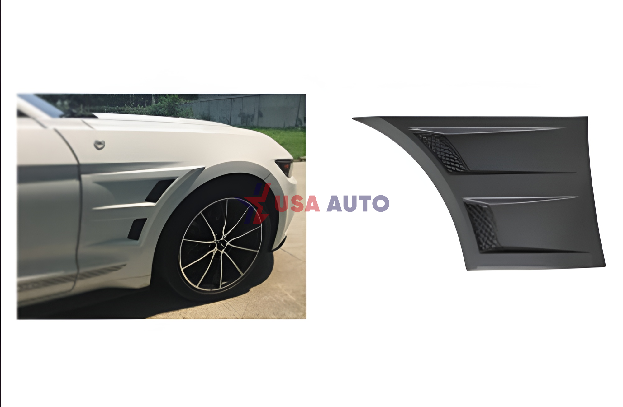 ფრთის MUSTANG 2015-2020 გასაფორმებელი წინა