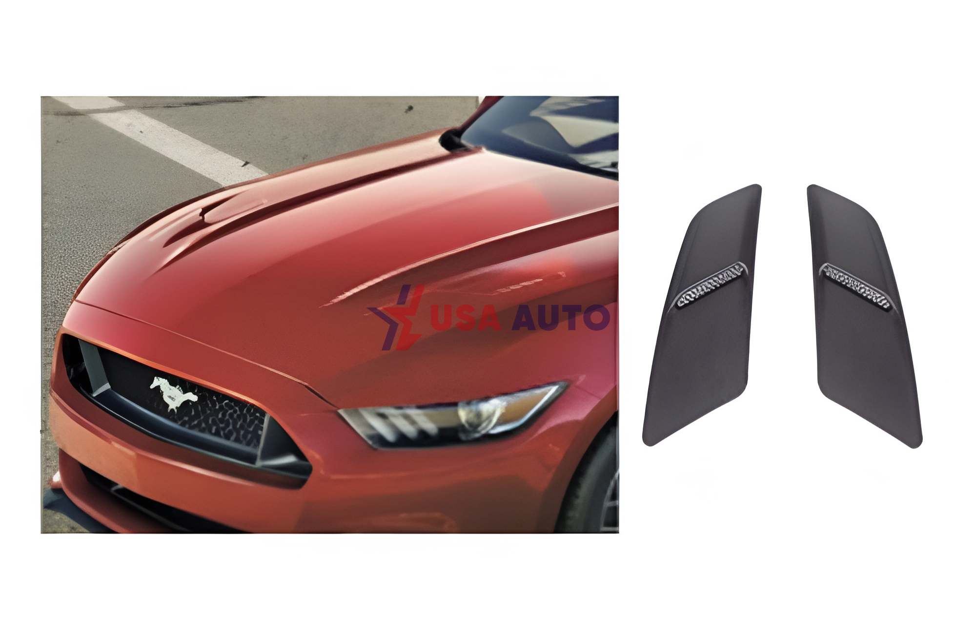 კაპოტის MUSTANG 2015-2017 GT5.0 გასაფორმებელი (კომპლექტი)