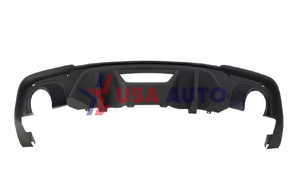 ბამპერის MUSTANG 2018-2022 დიფუზორი უკანა GT (მაყუჩის რგოლები ვიწრო)