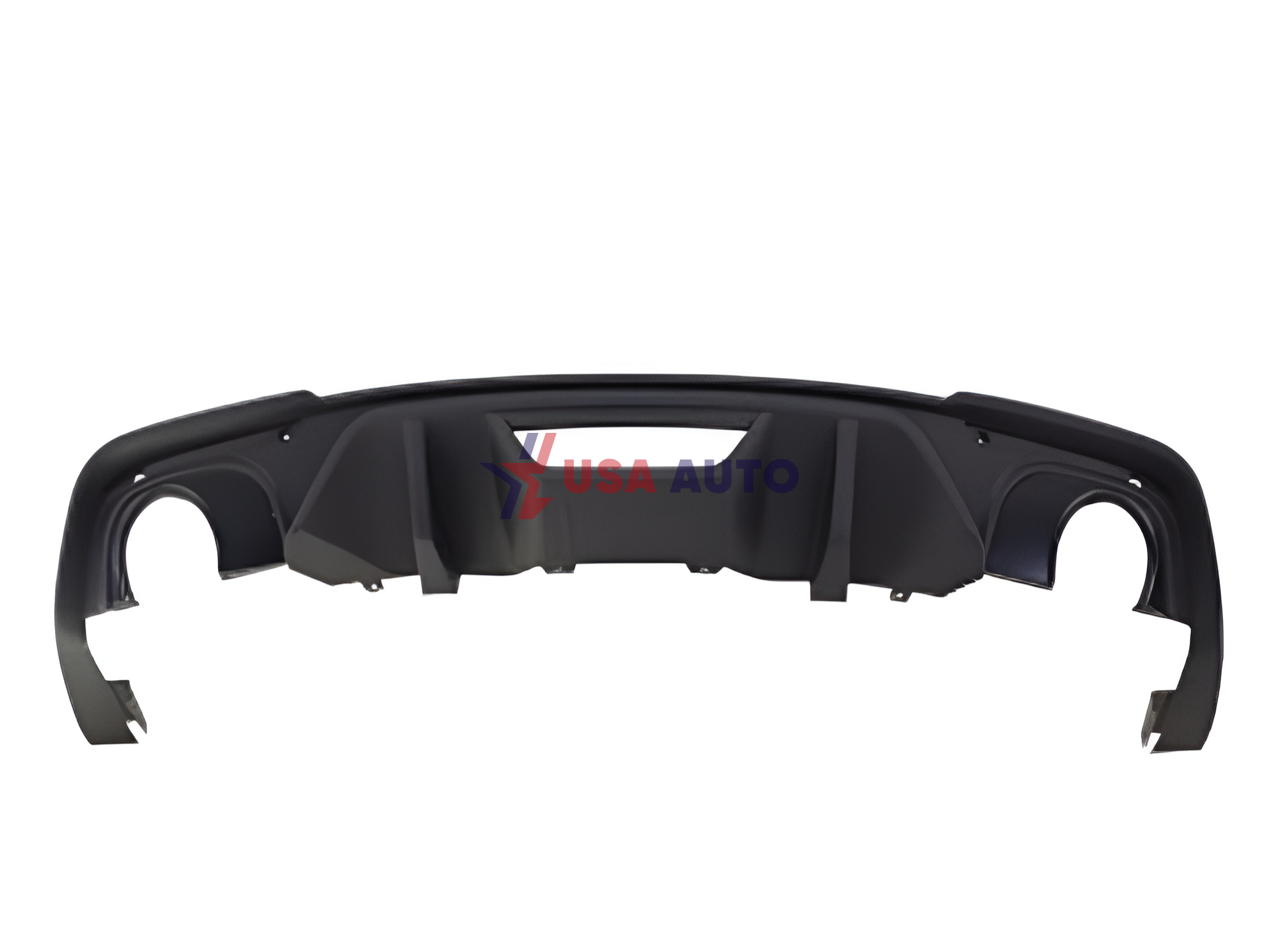 ბამპერის MUSTANG 2018-2022 დიფუზორი უკანა GT350 (მაყუჩის რგოლები ვიწრო)