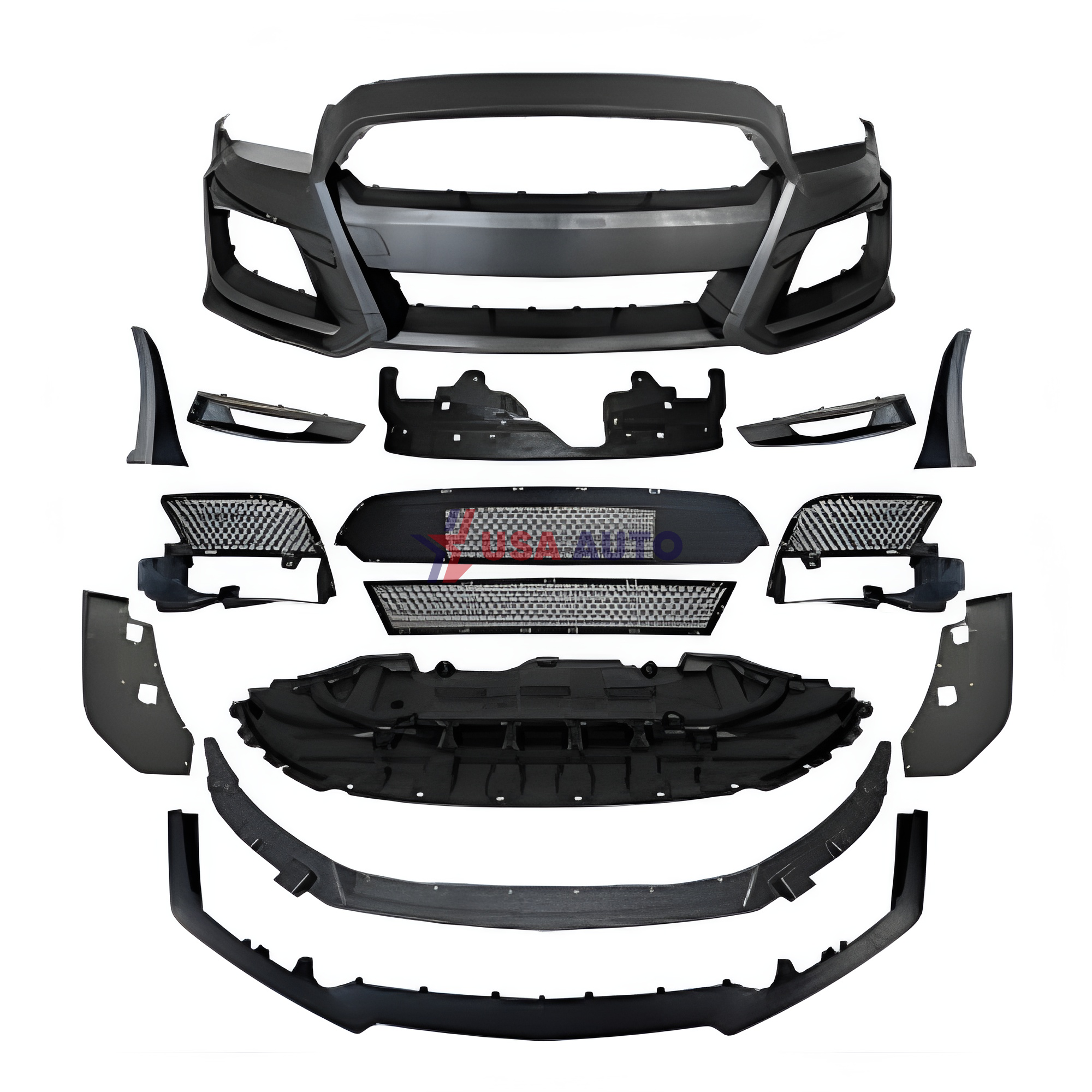 ბამპერის კომპლექტი MUSTANG 2010-2014 GT500 წინა