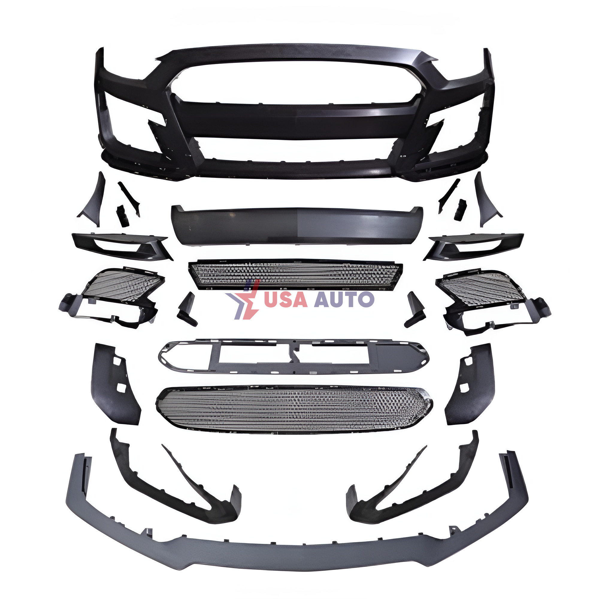 ბამპერის კომპლექტი MUSTANG  2015-2017 GT500 წინა