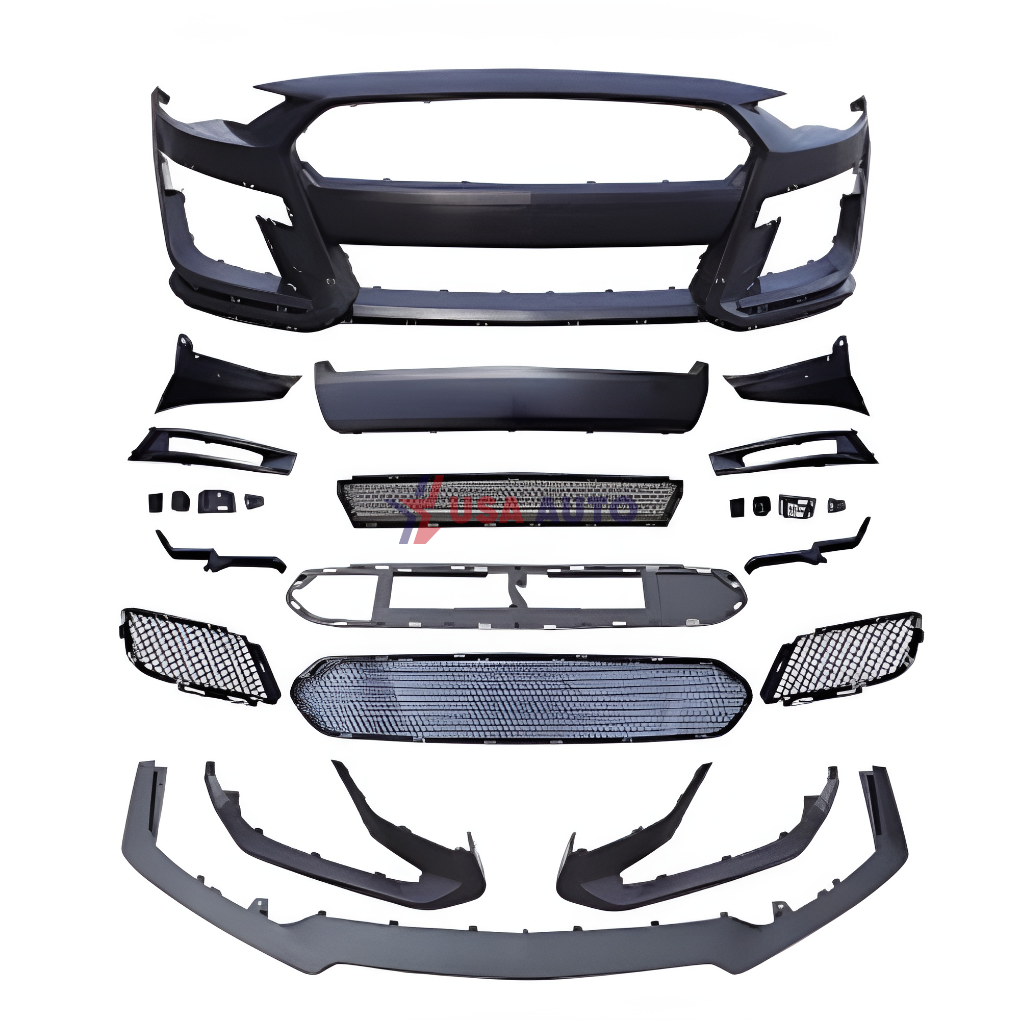 ბამპერის კომპლექტი MUSTANG  2018-2022 GT500 წინა