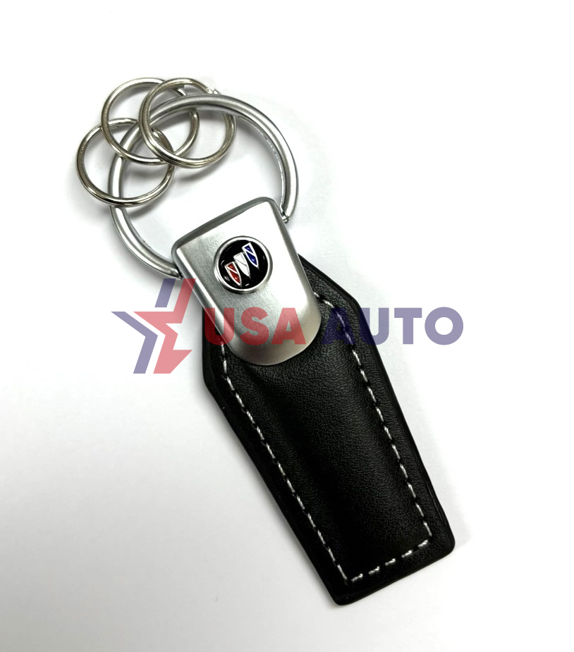 საკიდი გასაღების BUICK შავი, ტყავი (ბრელოკი)