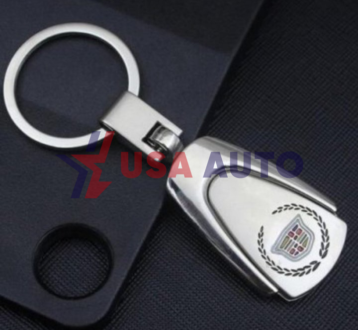 საკიდი გასაღების CADILLAC ვერცხლისფერი, რკინა (ბრელოკი)