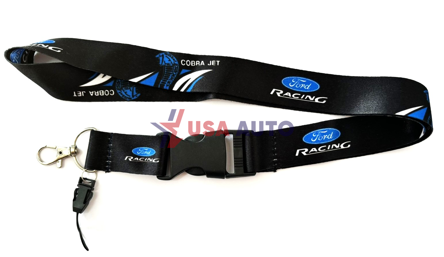 საკიდი გასაღების FORD შავი, პოლიესტერი (ბრელოკი)