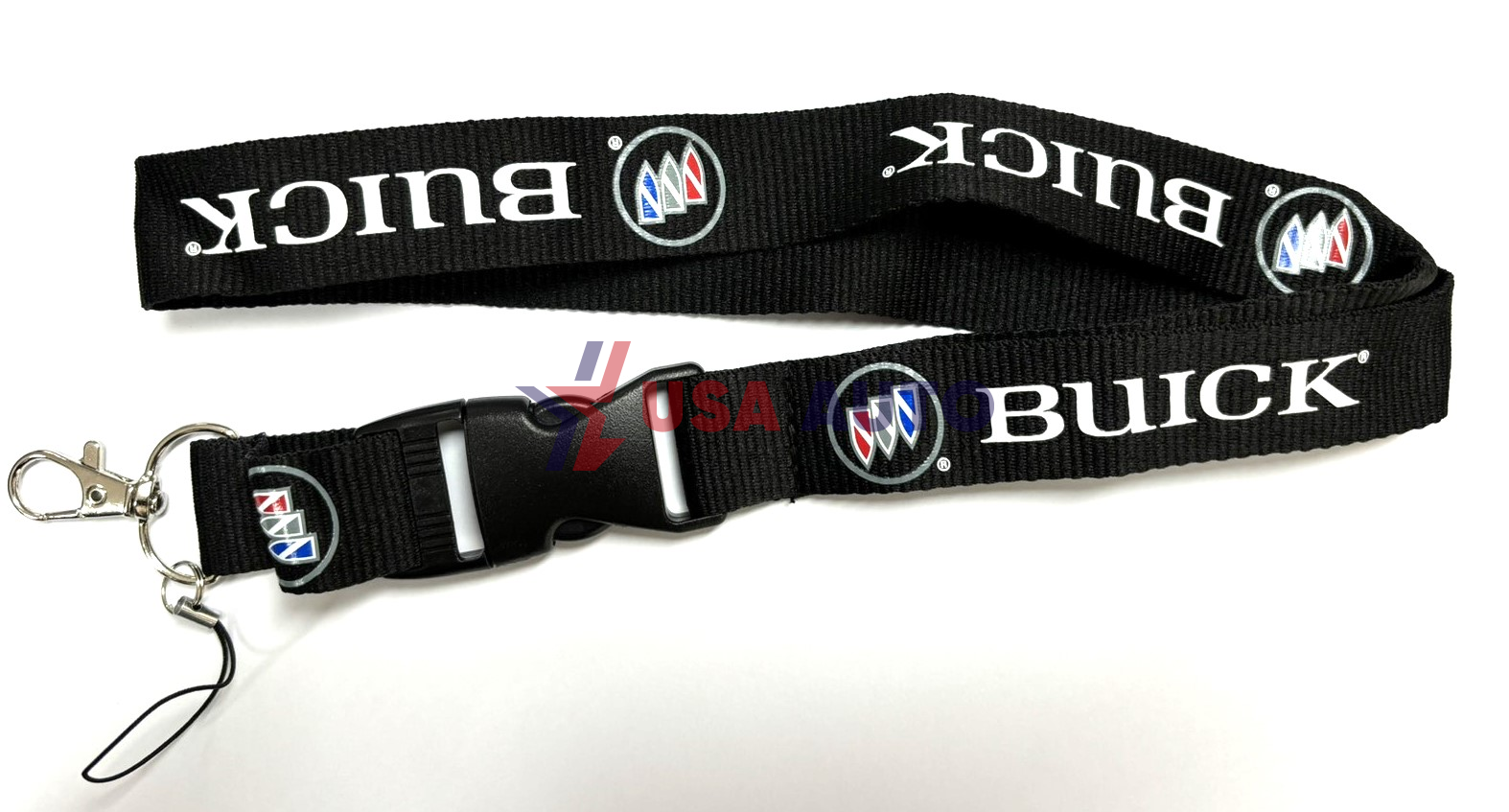 საკიდი გასაღების BUICK შავი, პოლიესტერი (ბრელოკი)