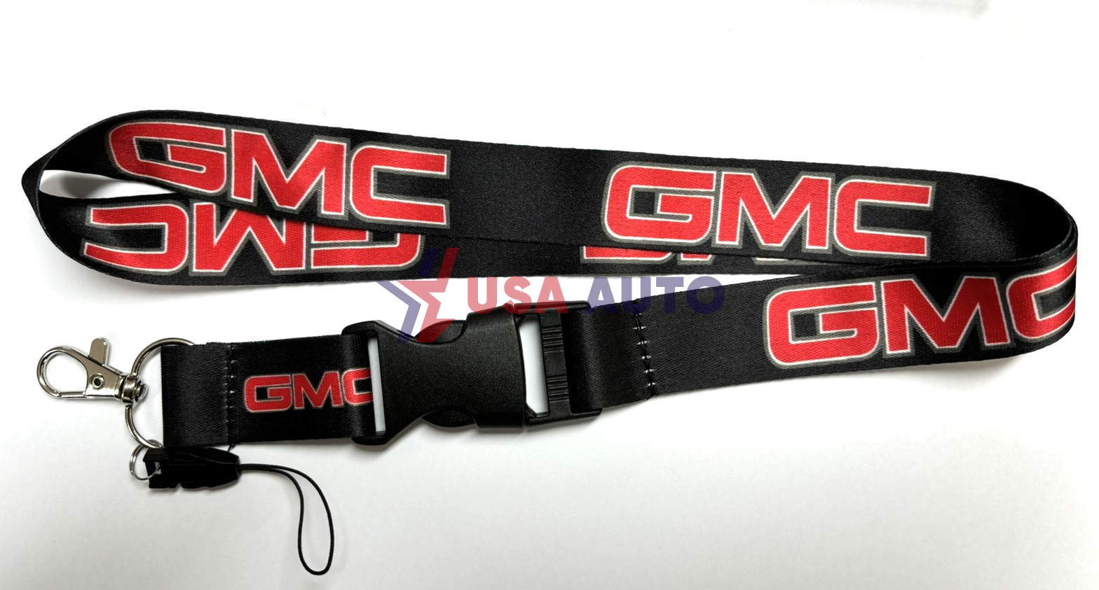 საკიდი გასაღების GMC შავი, პოლიესტერი (ბრელოკი)