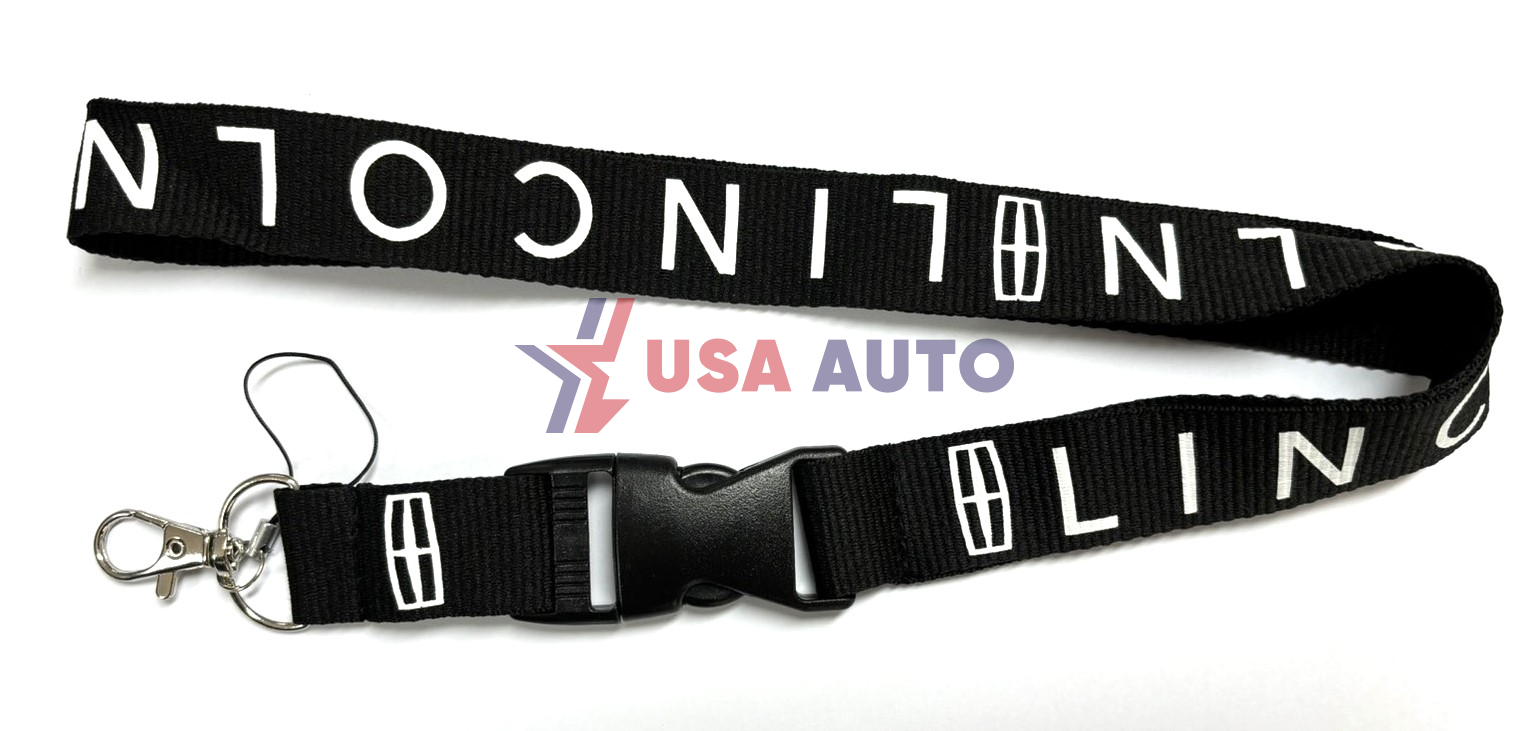 საკიდი გასაღების LINCOLN შავი, პოლიესტერი (ბრელოკი)