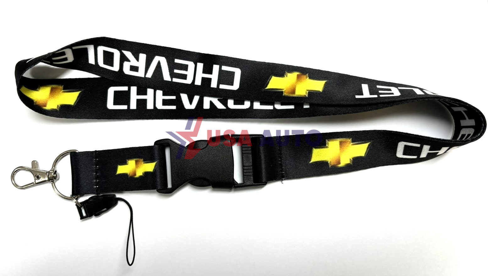 საკიდი გასაღების CHEVROLET შავი, პოლიესტერი (ბრელოკი)