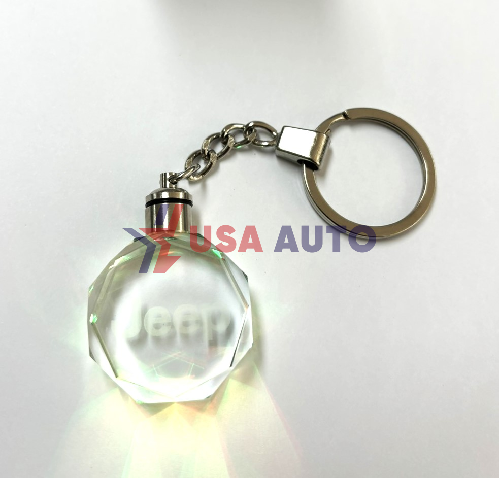საკიდი გასაღების JEEP ფერადი, LED (ბრელოკი)