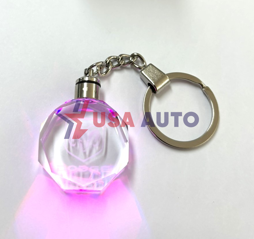 საკიდი გასაღების DODGE ფერადი, LED (ბრელოკი)