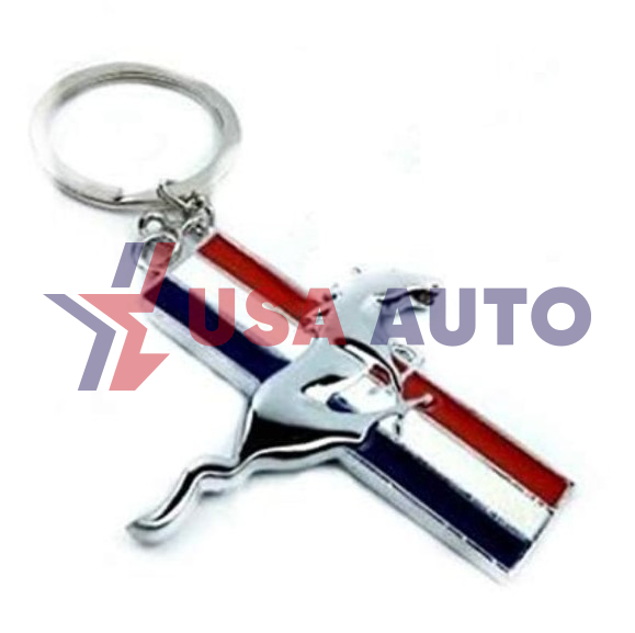 საკიდი გასაღების MUSTANG ვერცხლისფერი, რკინა (ბრელოკი)