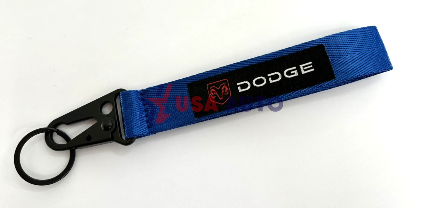 საკიდი გასაღების DODGE ლურჯი, პოლიესტერი (ბრელოკი)