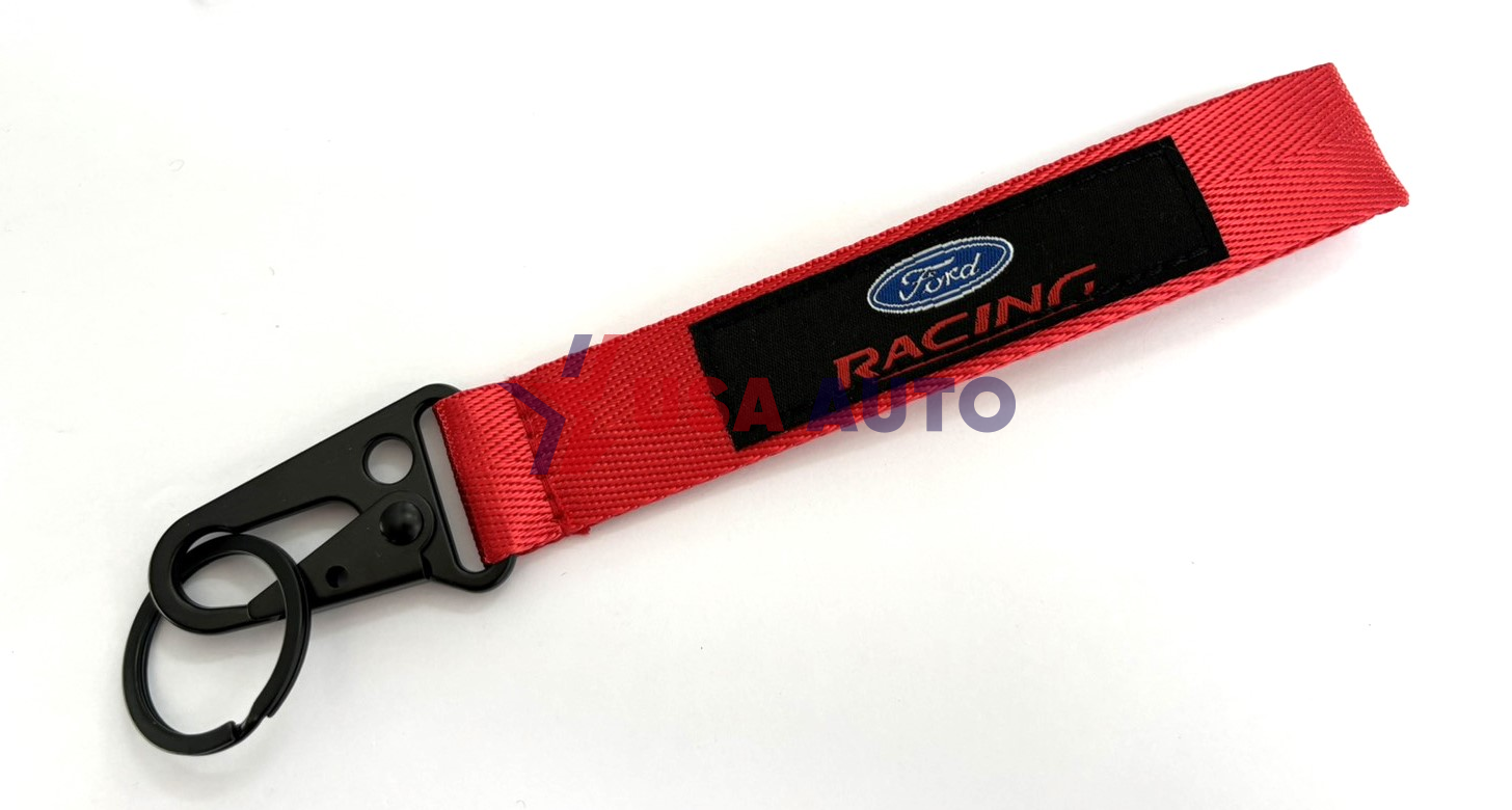 საკიდი გასაღების FORD წითელი, პოლიესტერი (ბრელოკი)