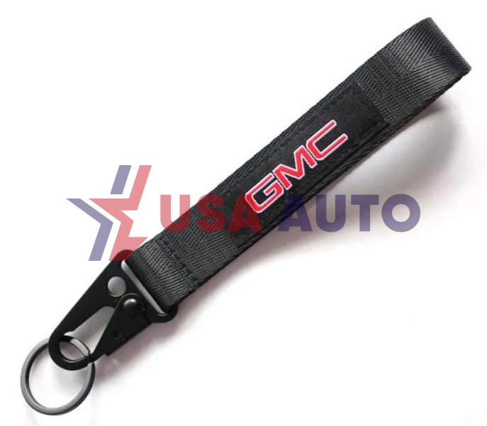 საკიდი გასაღების GMC შავი, პოლიესტერი (ბრელოკი)