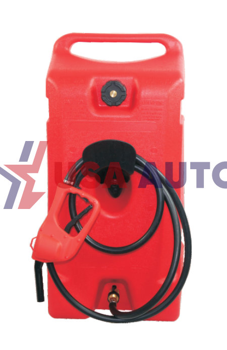 საწვავის და წყლის ავზი 75L წითელი (ჩასასხმელით) პლასტმასი