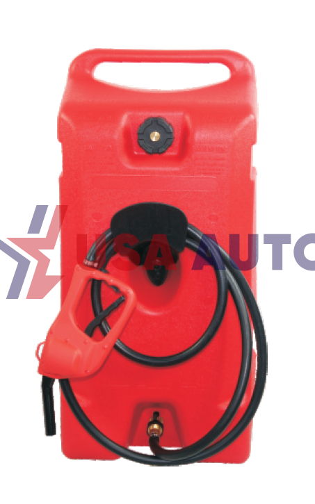 საწვავის და წყლის ავზი 53L წითელი (ჩასასხმელით) პლასტმასი