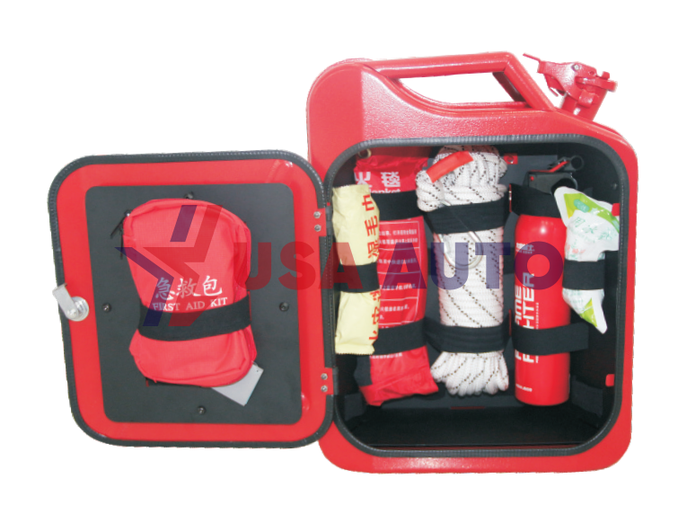 ხელსაწყოების შესანახი ყუთი (წითელი) რკინა