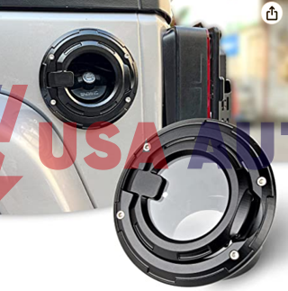 ხუფი WRANGLER 2007-2017 JK საწვავის ავზის გარე, შავი, შუშით