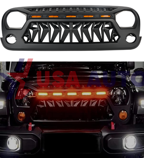 ცხაური WRANGLER 2007-2017 JK სანათით (JL STYLE)