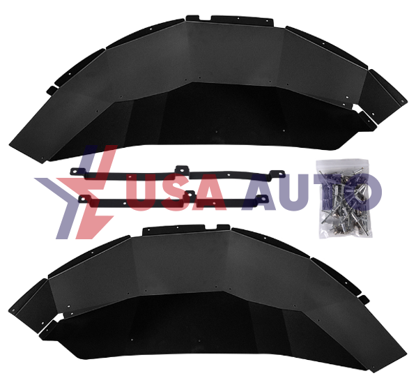 ფრთის შიდა დამცავი WRANGLER 2018-2022 JL უკანა (კომპლექტი 2ც) ალუმინი