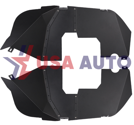 ფრთის შიდა დამცავი WRANGLER 2018-2022 JL წინა (კომპლექტი 2ც) ალუმინი